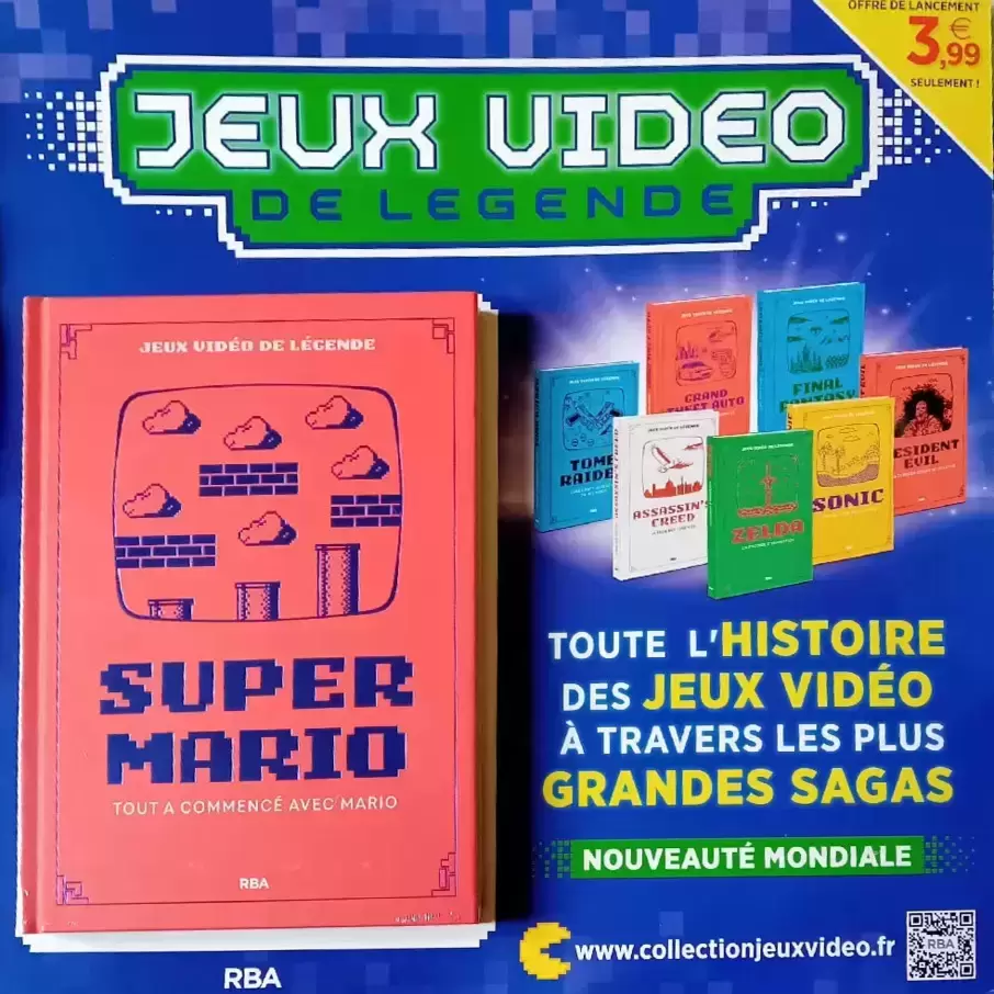 Beaux Livres Manga/Jeux Vidéos - Jeux Vidéo De Légende Super Mario