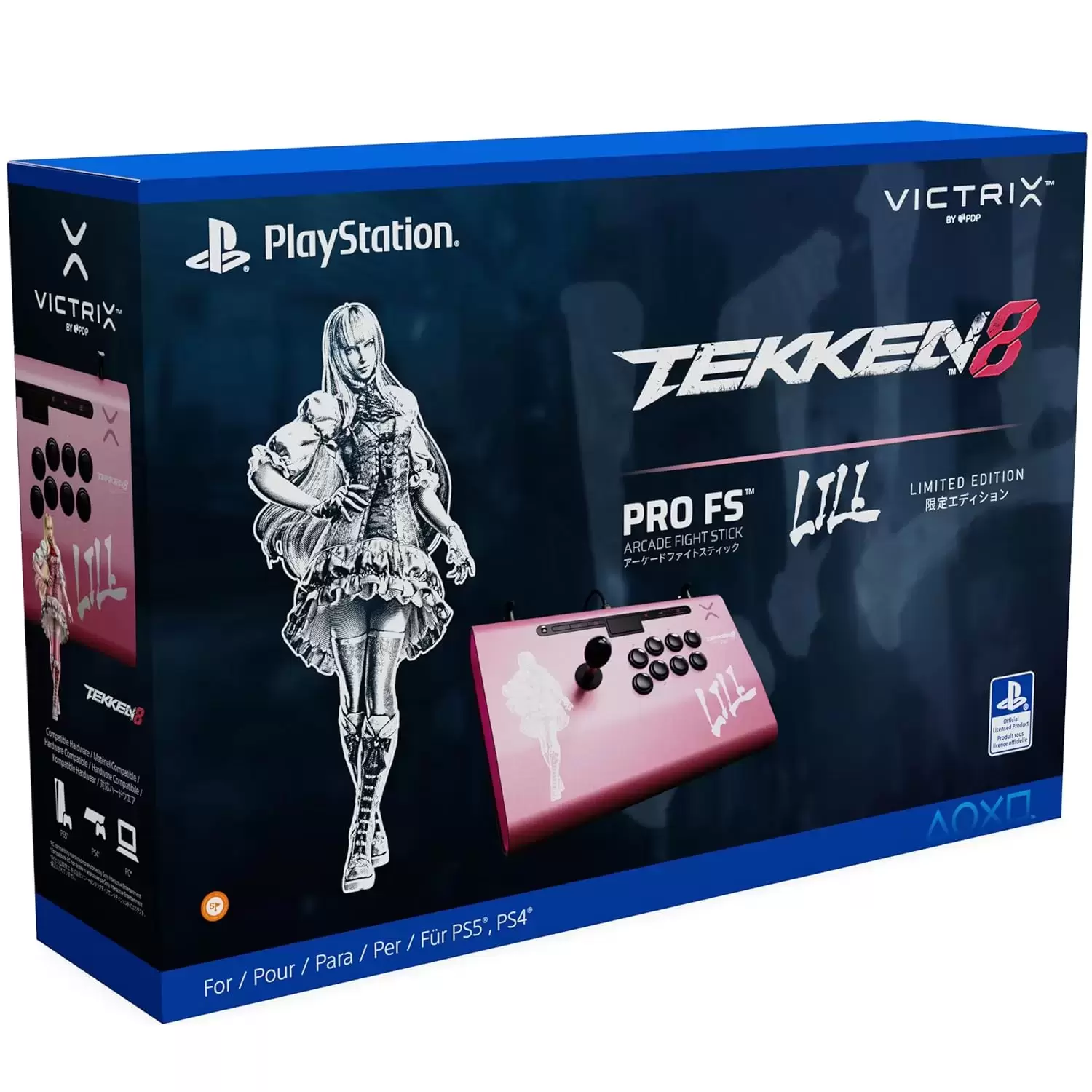 Arcade Stick - Victrix Pro FS Arcade Fight Stick - Tekken 8 - LILI - Limited Edition