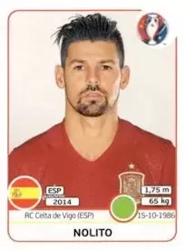 Euro 2016 France - Nolito - España