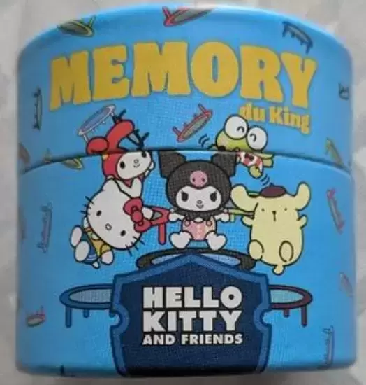 Hello Kitty & Friends - Memory du King - Bleu (Jaune)