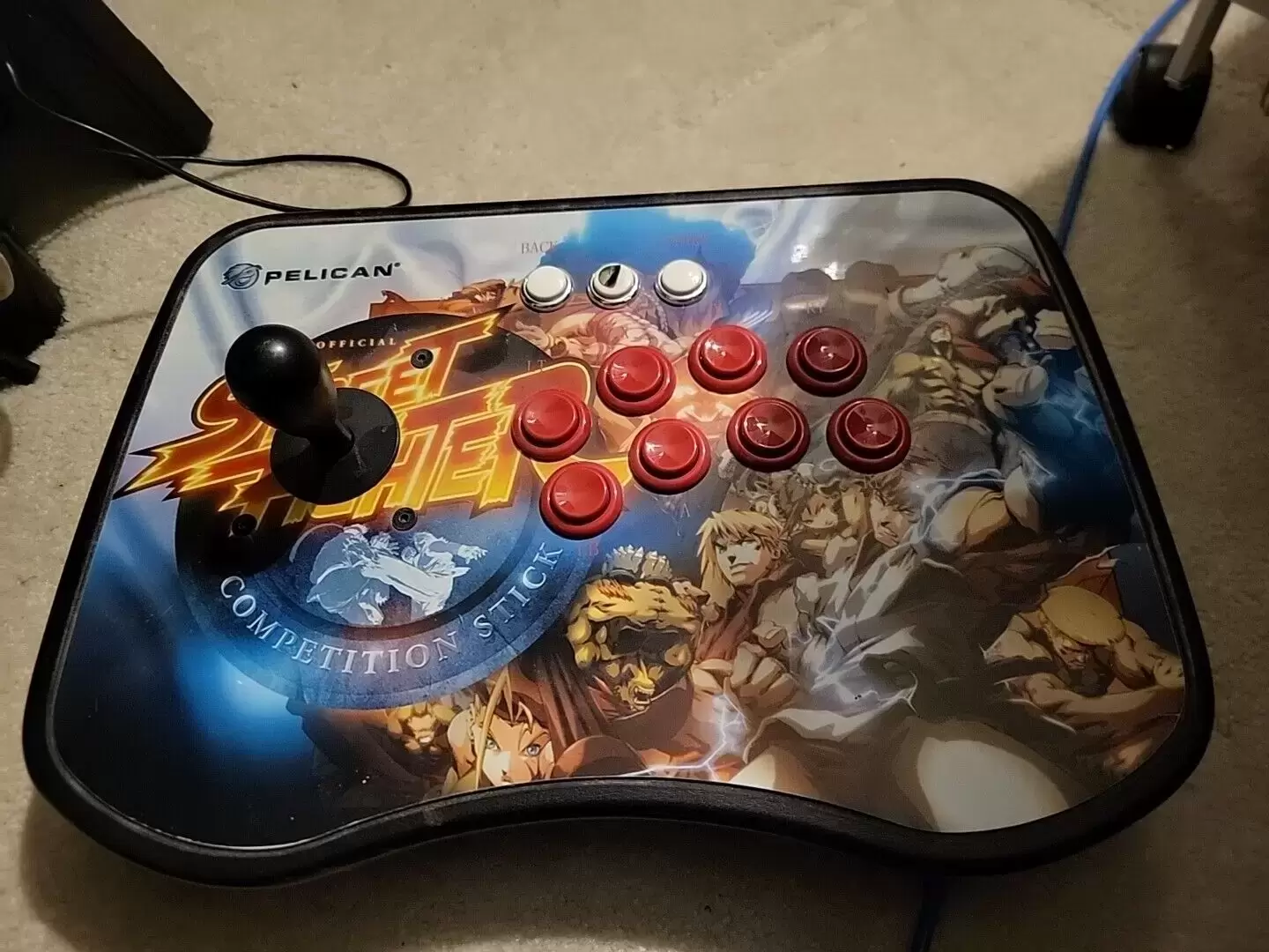 Arcade Stick - Pelican - Street Fighter Tournament Edition \'\'Competition Stick\'\' (PROTOTYPE)