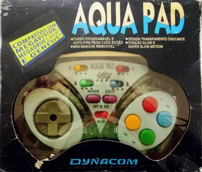 Manettes / Joystick / PAD Multi-Plateformes - Dynacom - Aqua Pad (ver. Brésil)