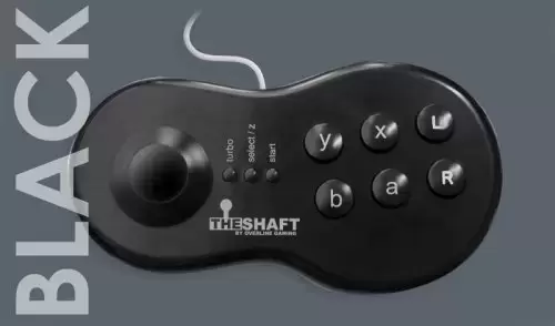 Arcade Stick - Overline Gaming - THE SHAFT (Black) for Wii