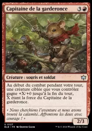 Bloomburrow - Capitaine de la garderonce