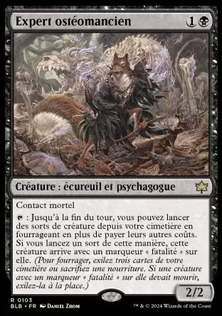 Bloomburrow - Expert ostéomancien