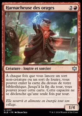 Bloomburrow - Harnacheuse des orages