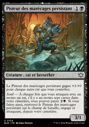 Bloomburrow - Pisteur des marécages persistant