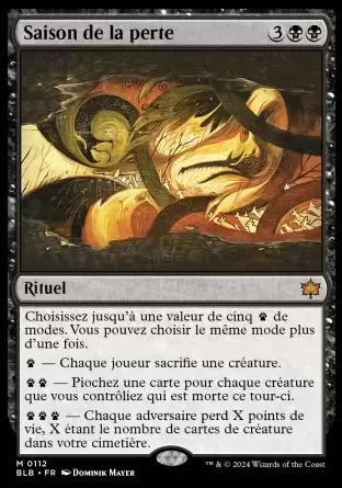 Bloomburrow - Saison de la perte