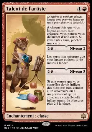 Bloomburrow - Talent de l\'artiste