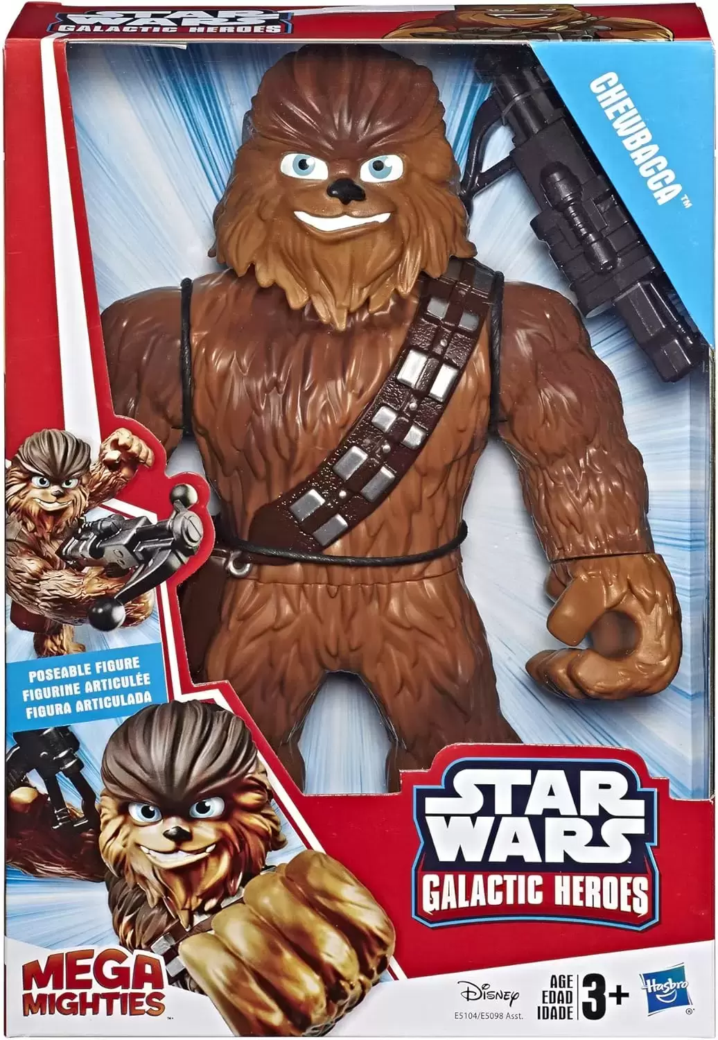 Galactic Heroes - Chewbacca Mega Mighties