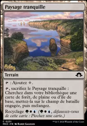 Horizons du Modern III (3) - Paysage tranquille
