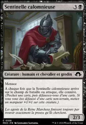 Horizons du Modern III (3) - Sentinelle calomnieuse