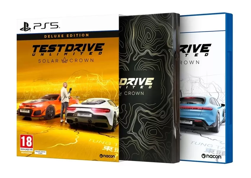 Jeux PS5 - Test Drive Solar Crown - Deluxe Edition