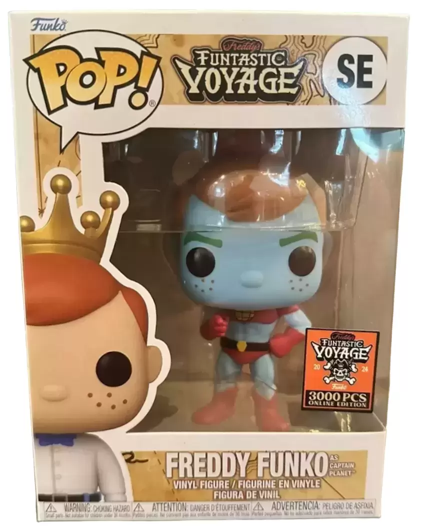 POP! Funko - Funtastik Voyage - Freddy Funko as Captain Planet