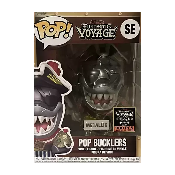 POP! Funko - Funtastik Voyage - Pop Bucklers Metallic