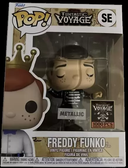 POP! Funko - Funtastik Voyage - Freddy Funko as Elvis Metallic