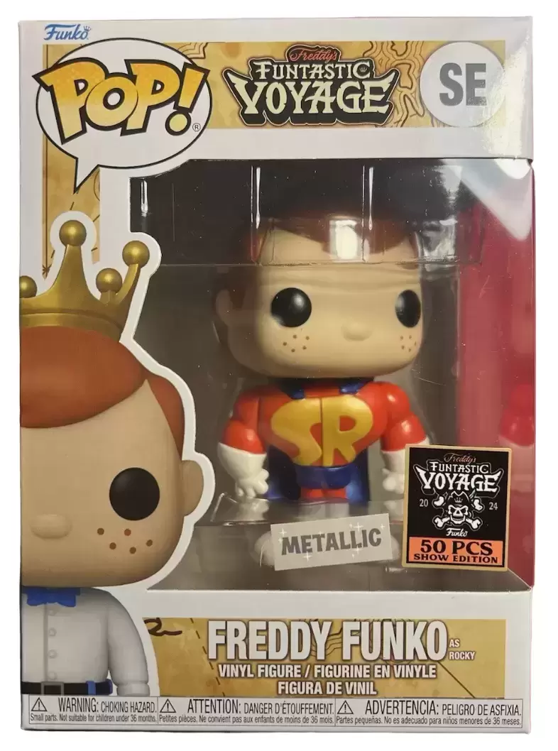 POP! Funko - Funtastik Voyage - Freddy Funko As Rocky Metallic