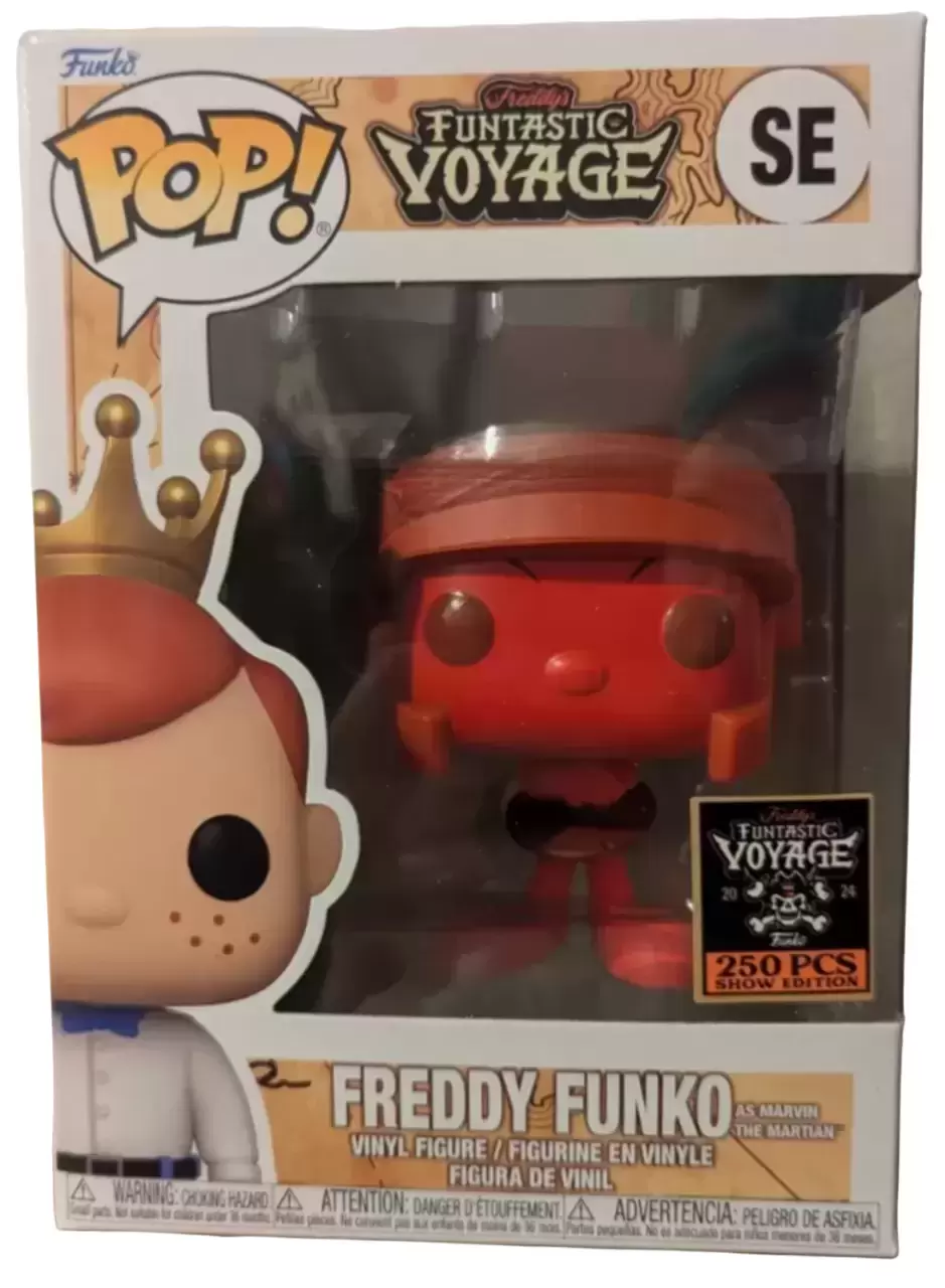 POP! Funko - Funtastik Voyage - Freddy Funko as Marvin The Martian Red