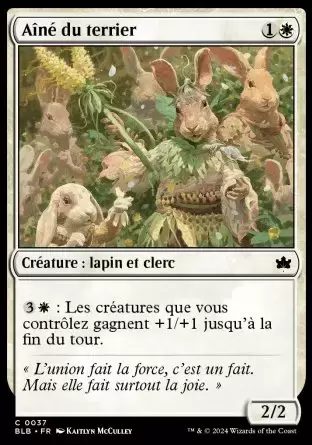 Bloomburrow - Aîné du terrier