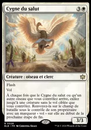 Bloomburrow - Cygne du salut