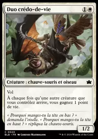 Bloomburrow - Duo crédo-de-vie