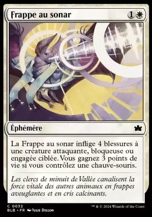 Bloomburrow - Frappe au sonar