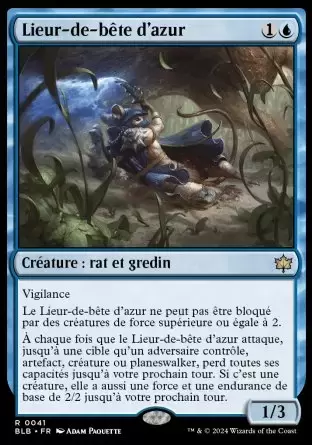 Bloomburrow - Lieur-de-bête d\'azur