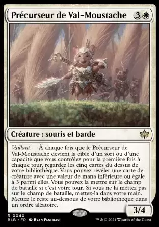 Bloomburrow - Précurseur de Val-Moustache