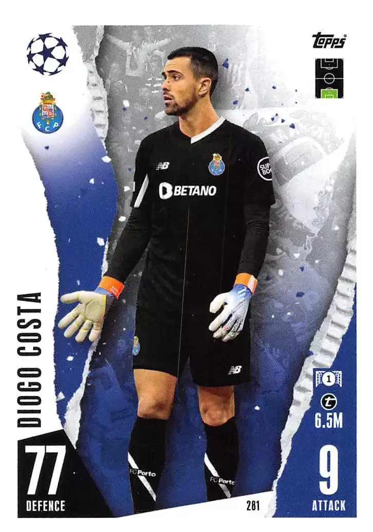 Match Attax - UEFA Champions League 2023/24 - Diogo Costa