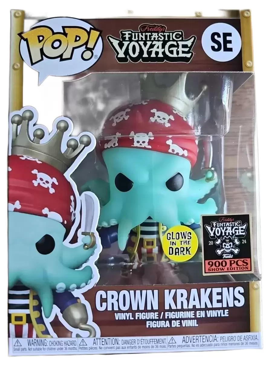 POP! Funko - Funtastik Voyage - Crown Krakens GITD