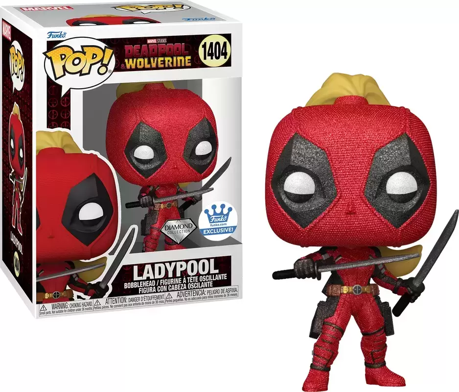 POP! MARVEL - Deadpool/Wolverine - Ladypool Diamond Collection