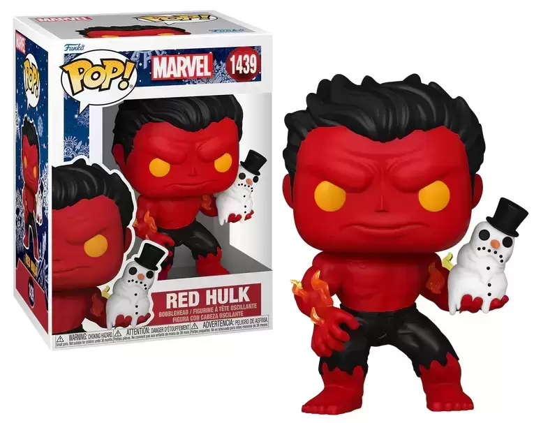 POP! MARVEL - Marvel - Red Hulk (Holiday)
