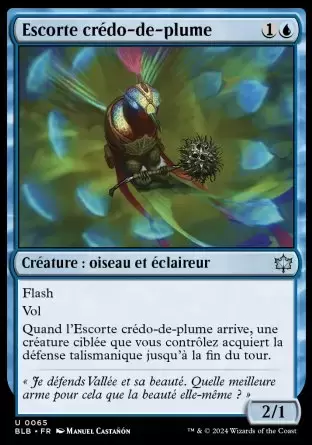 Bloomburrow - Escorte crédo-de-plume