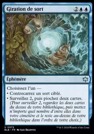 Bloomburrow - Giration de sort