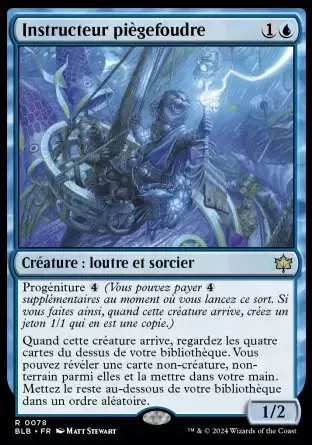 Bloomburrow - Instructeur piègefoudre