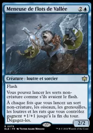 Bloomburrow - Meneuse de flots de Vallée