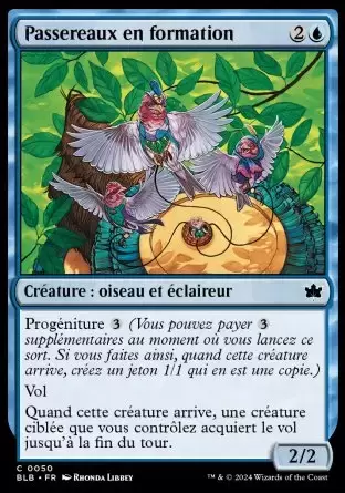 Bloomburrow - Passereaux en formation