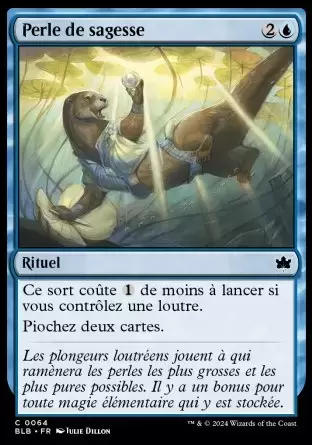 Bloomburrow - Perle de sagesse