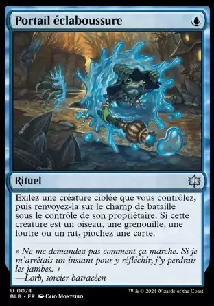 Bloomburrow - Portail éclaboussure