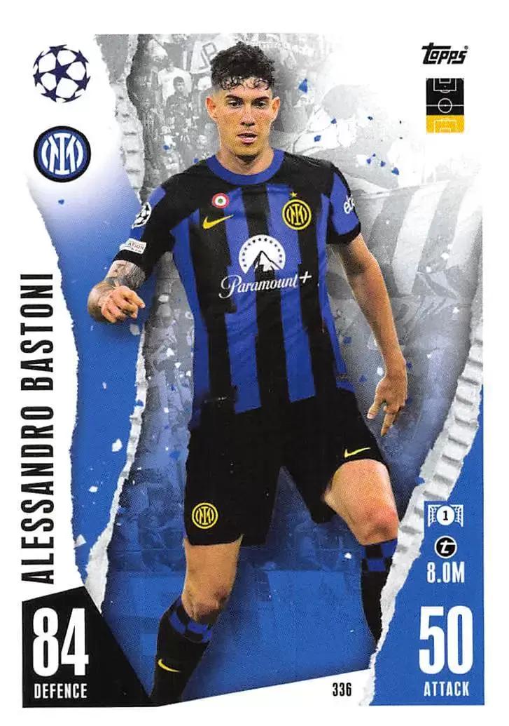 Match Attax - UEFA Champions League 2023/24 - Alessandro Bastoni