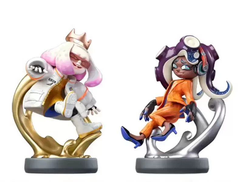 Amiibo - Splatoon - Perle & Coralie - Set de la Tour de l\'Ordre