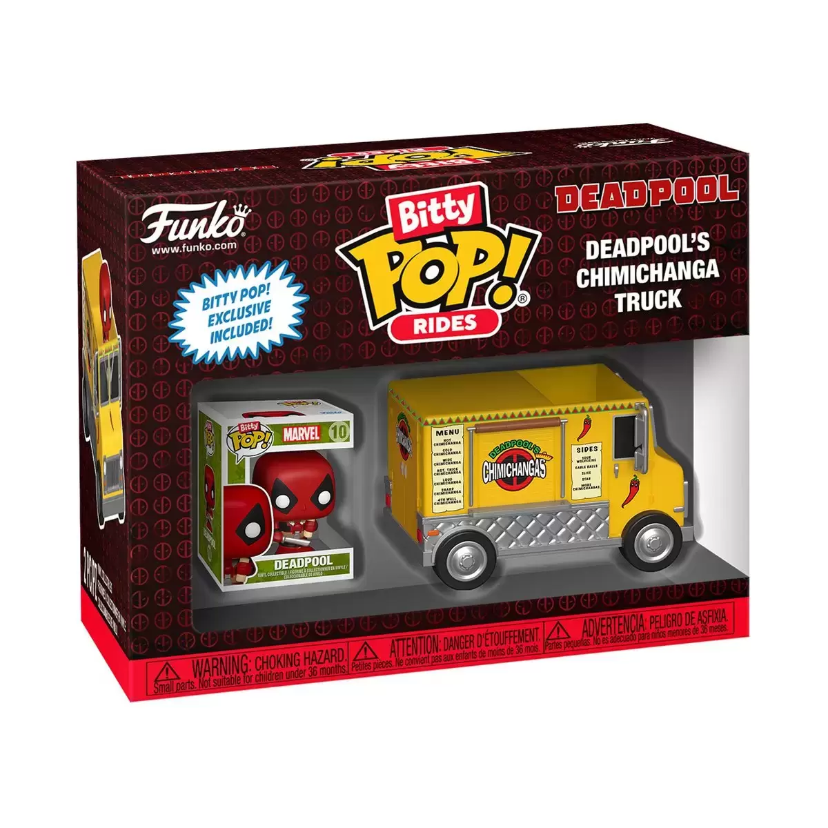 Bitty POP! - Rides - Deadpool Deadpool\'s Chimichanga Truck