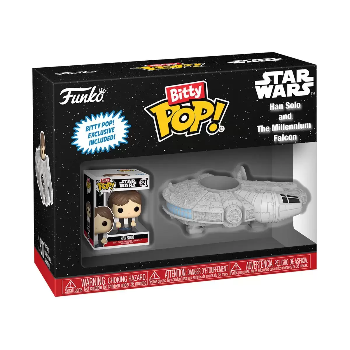 Bitty POP! - Rides - Star Wars Han Solo And The Millenium Falcon