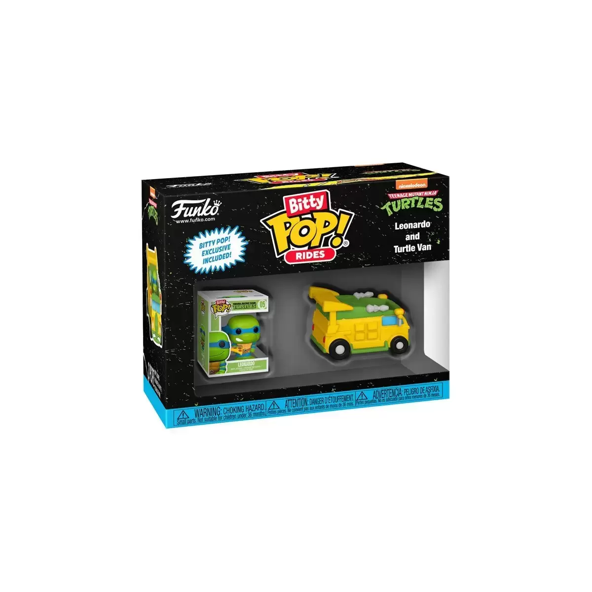 Bitty POP! - Rides - TMNT Leonardo And Turtle Van