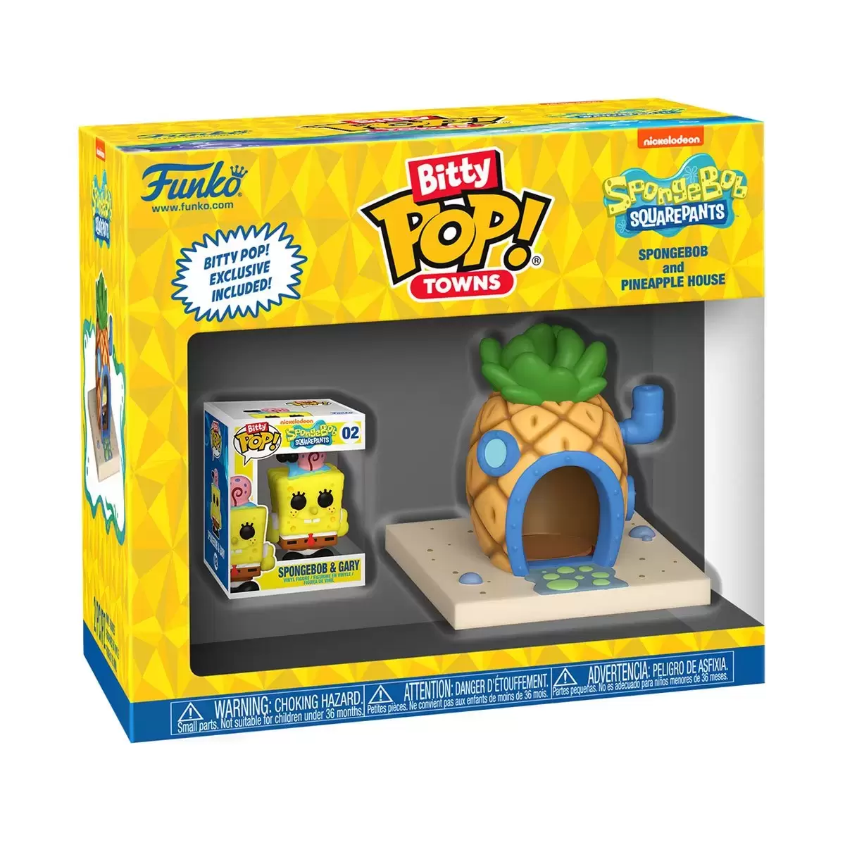 Bitty POP! - Town - Spongebob Squarepants Spongebob With Pineapple House