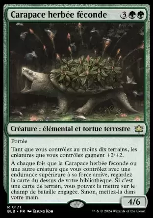 Bloomburrow - Carapace herbée féconde