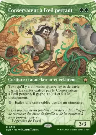 Bloomburrow - Conservateur à l\'oeil perçant