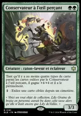 Bloomburrow - Conservateur à l\'oeil perçant