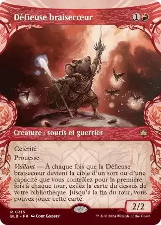 Bloomburrow - Défieuse braisecoeur