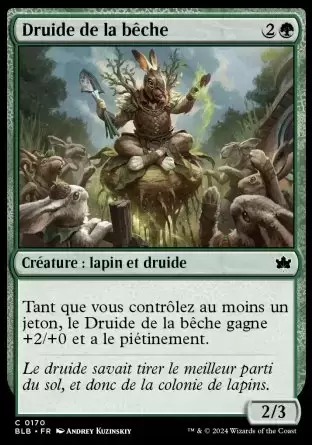 Bloomburrow - Druide de la bêche